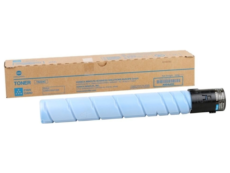 Toner azúrový TN-324C pre bizhub C258 / C308 / C368 (26000 strán)