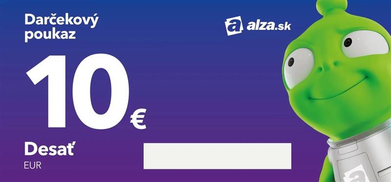 Elektronický darčekový poukaz Alza.sk na nákup tovaru v hodnote 30 €