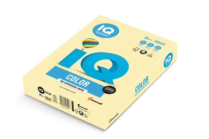 Papier IQ color A3 160g žltý